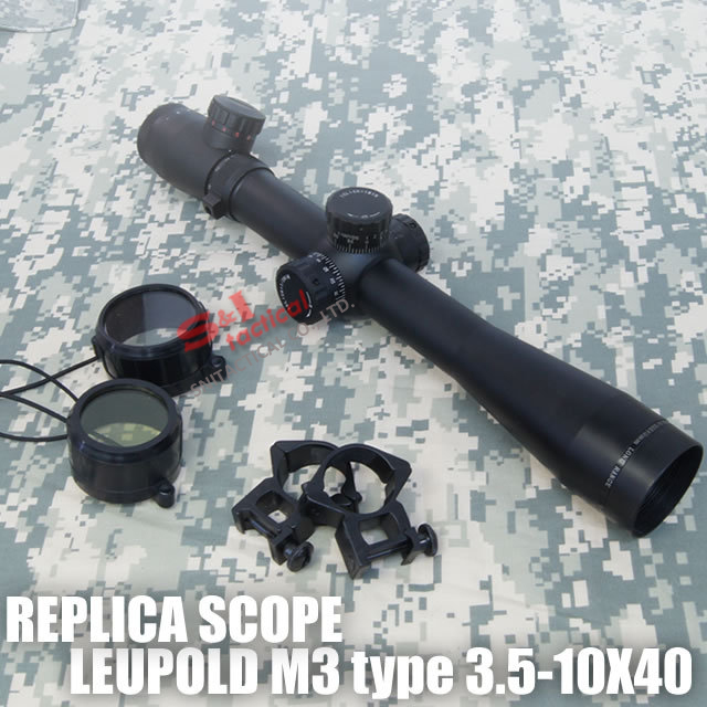 Leupold M3 3.5-10x40 Mark M3 Red Green blue illuminated Mil-dot